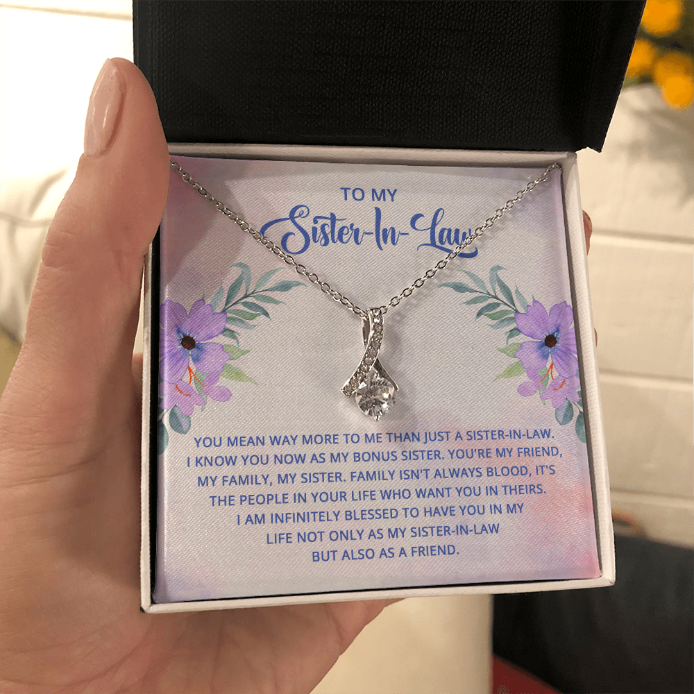 Alluring Beauty Necklace: To My Sister -In-Law