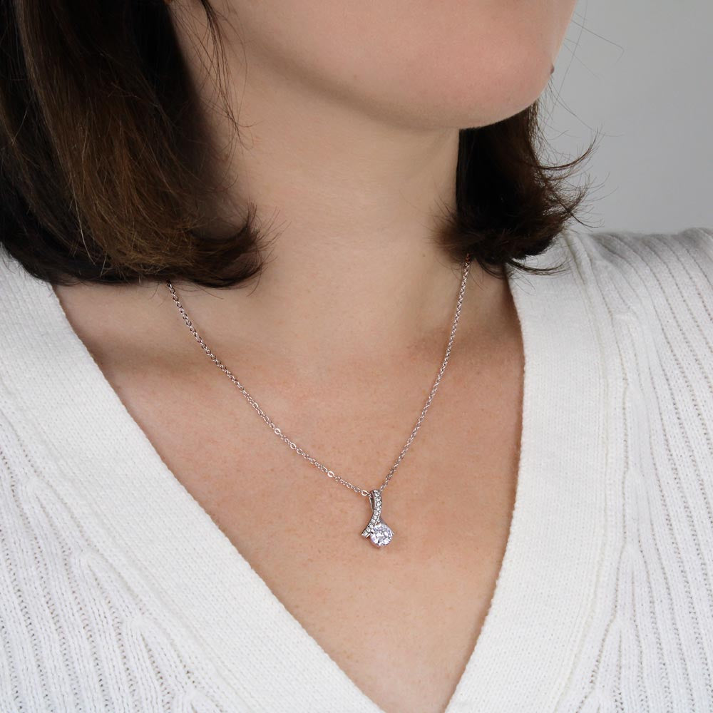 Alluring Beauty Necklace:To My Beautiful Wife