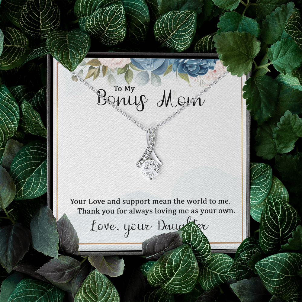 Alluring Beauty Necklace :To My Bonus Mom