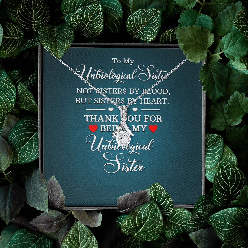 Alluring Beauty Necklace:To My Unbiological Sister