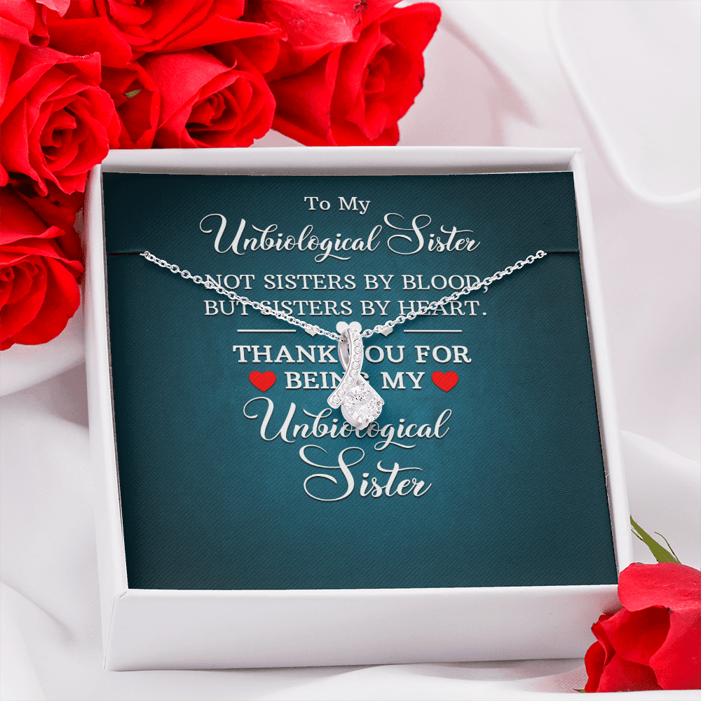 Alluring Beauty Necklace:To My Unbiological Sister