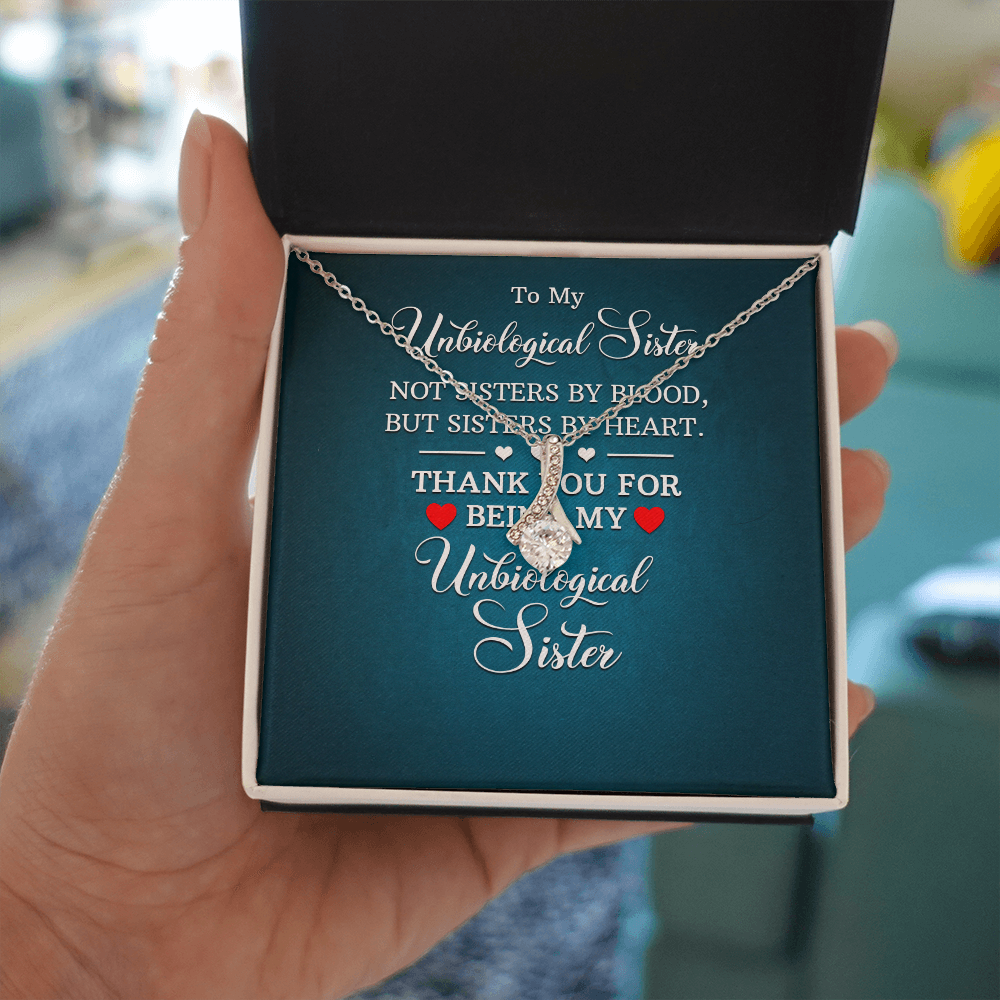 Alluring Beauty Necklace:To My Unbiological Sister