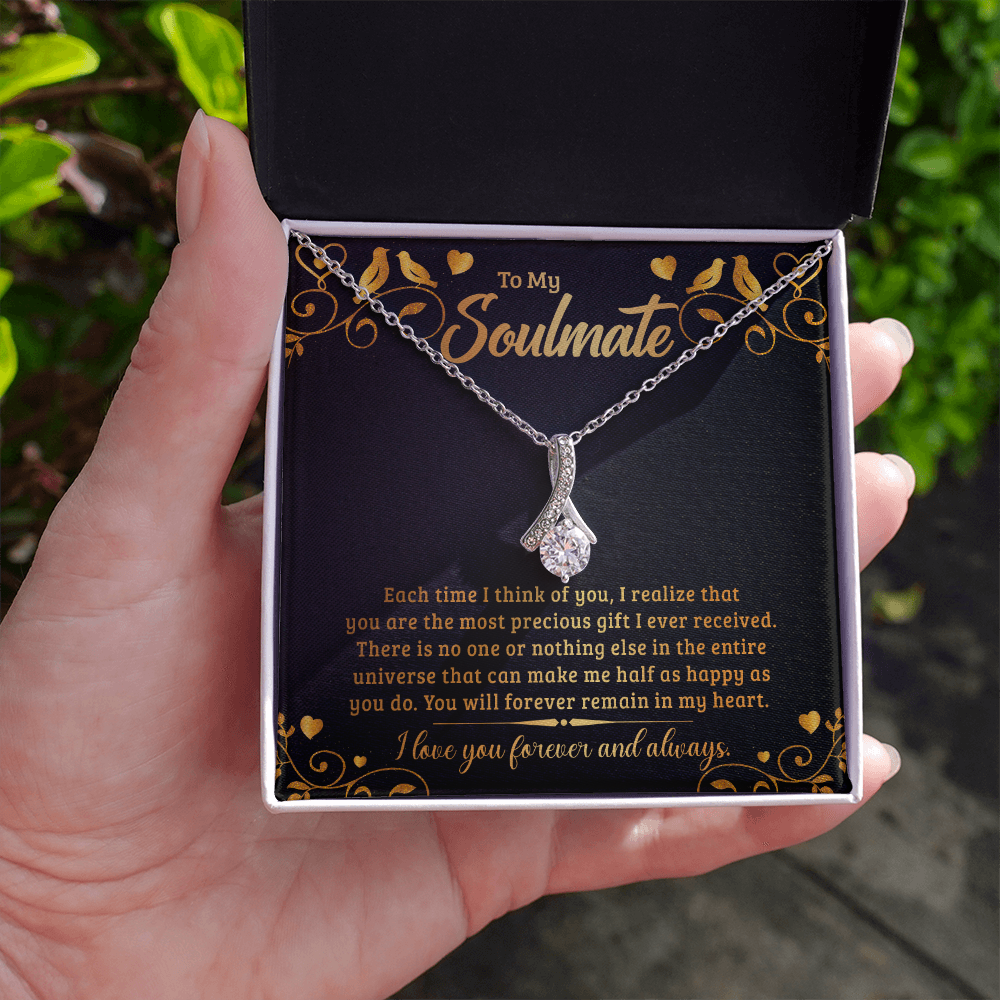 Alluring Beauty Necklace : I Love You Forever and Always
