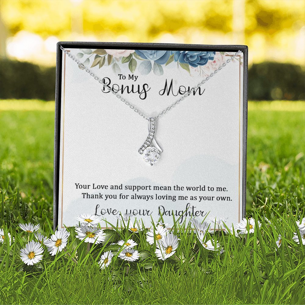 Alluring Beauty Necklace :To My Bonus Mom