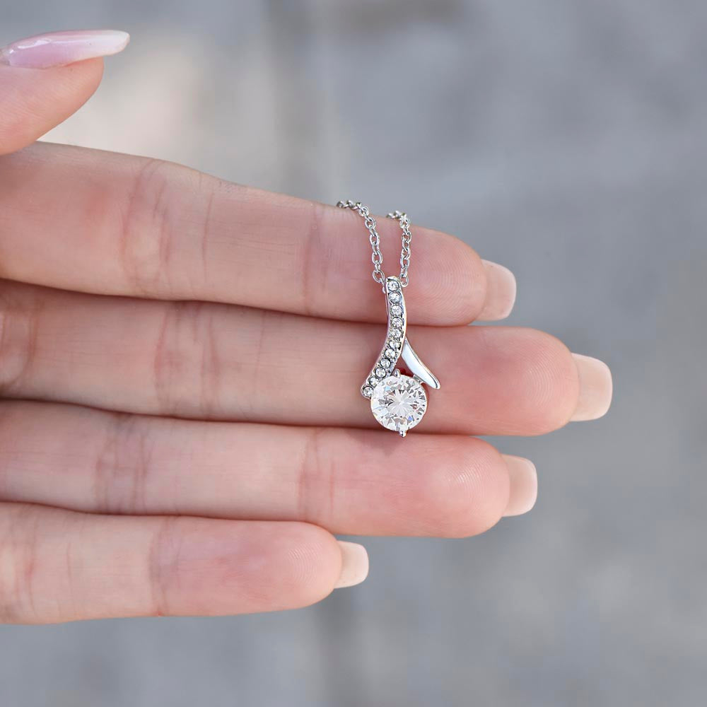 Alluring Beauty Necklace:To My Beautiful Wife