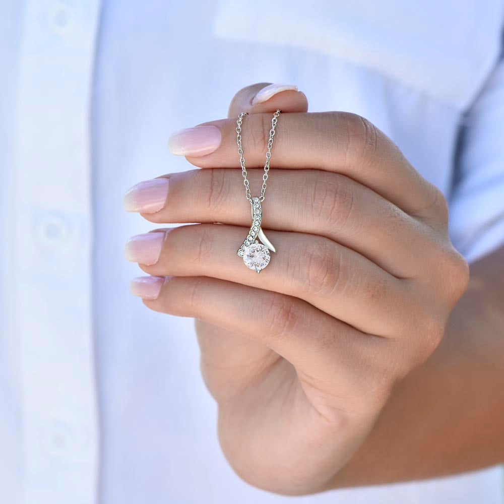 Alluring Beauty Necklace:To My Beautiful Wife