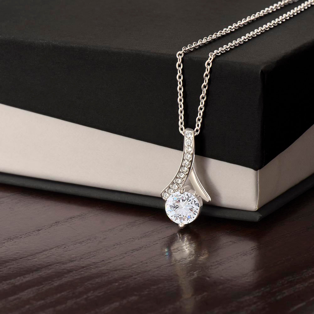 Alluring Beauty Necklace:Mom to Be Love , Your Husband