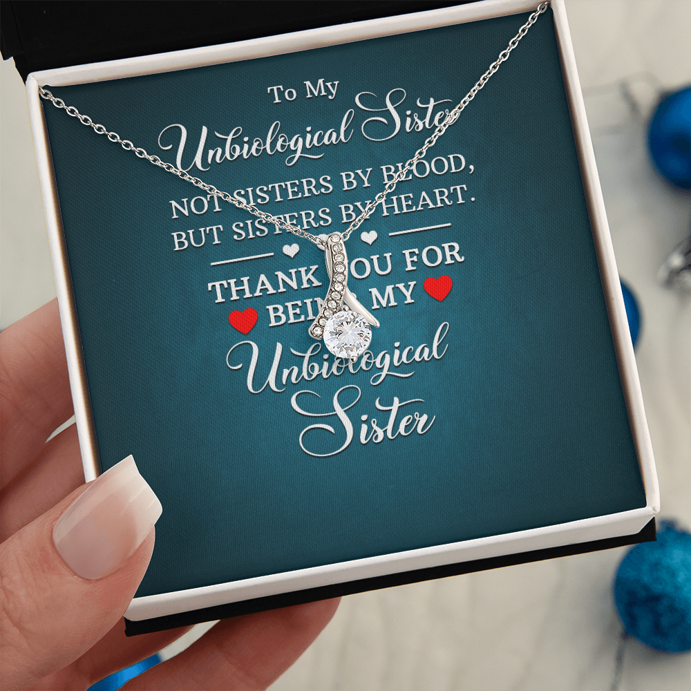 Alluring Beauty Necklace:To My Unbiological Sister