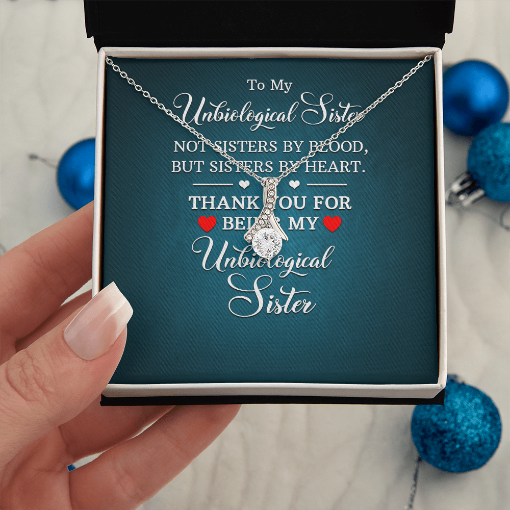 Alluring Beauty Necklace:To My Unbiological Sister