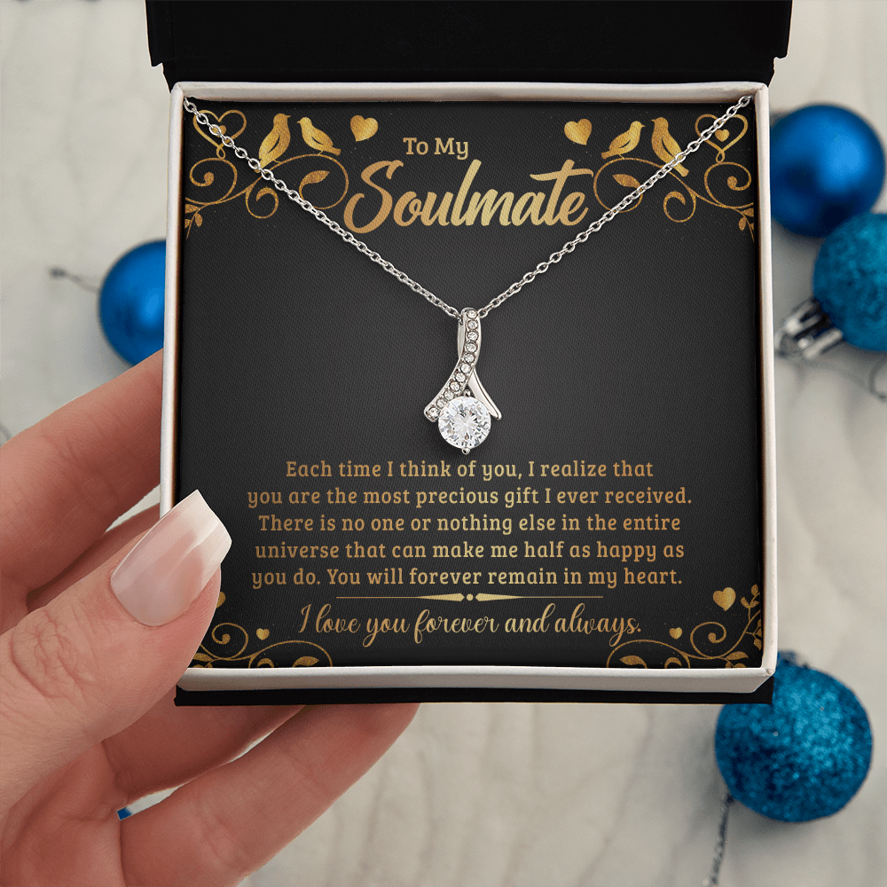 Alluring Beauty Necklace : I Love You Forever and Always