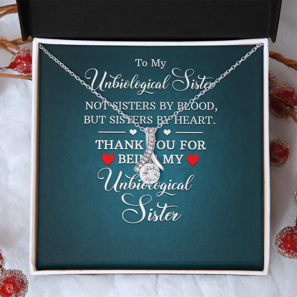 Alluring Beauty Necklace:To My Unbiological Sister