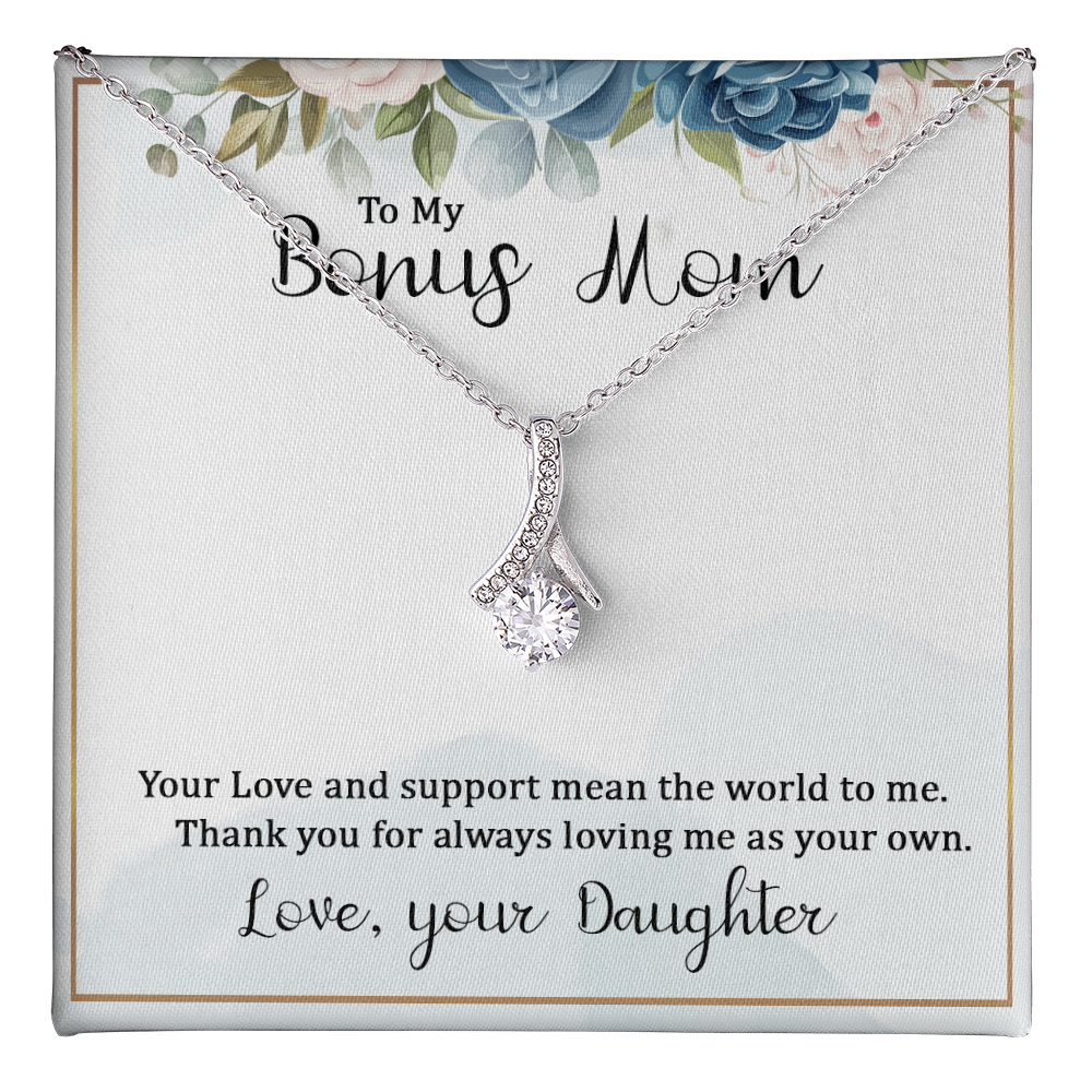 Alluring Beauty Necklace :To My Bonus Mom