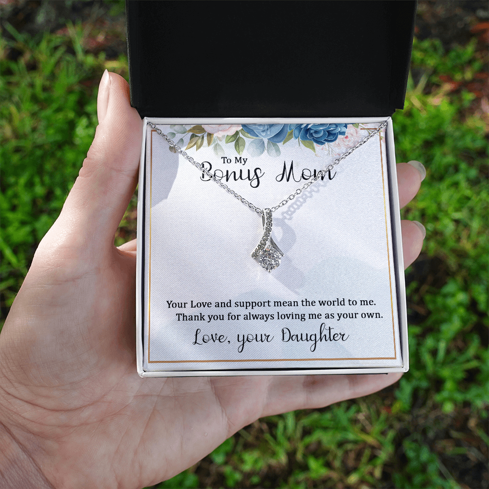 Alluring Beauty Necklace :To My Bonus Mom