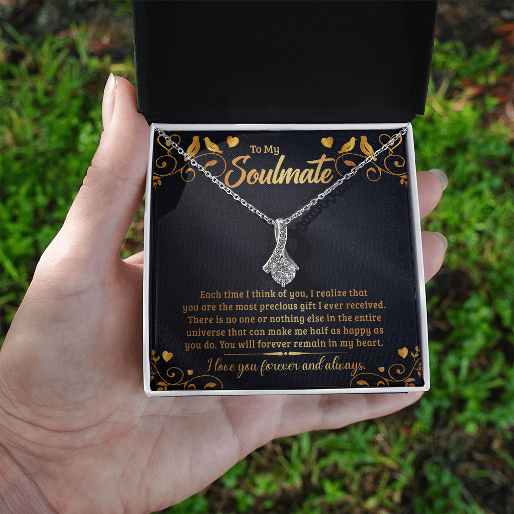 Alluring Beauty Necklace : I Love You Forever and Always