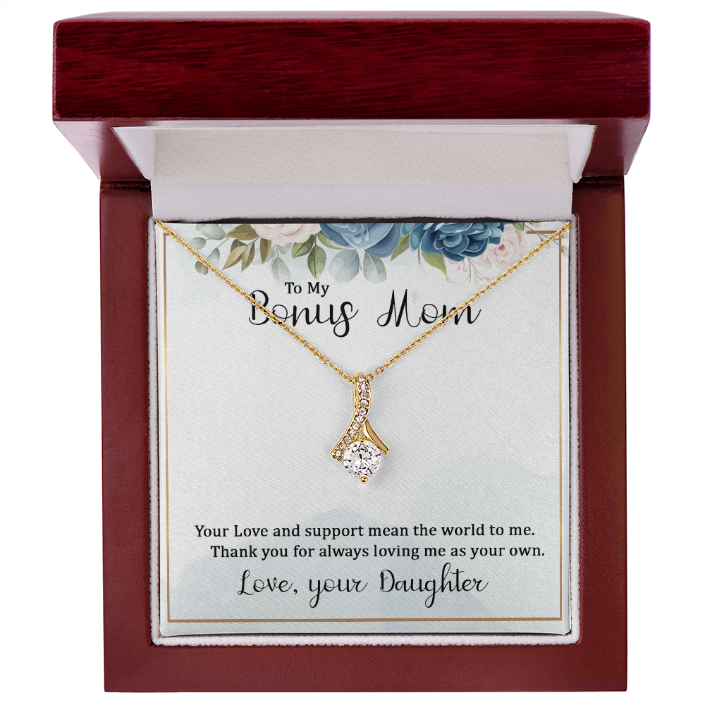 Alluring Beauty Necklace :To My Bonus Mom