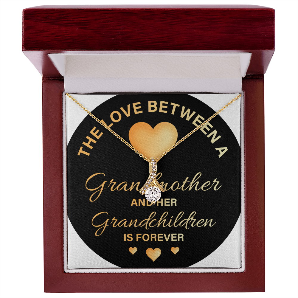 Alluring Beauty Necklace:The Love Between A Grandmother and Grandchildren