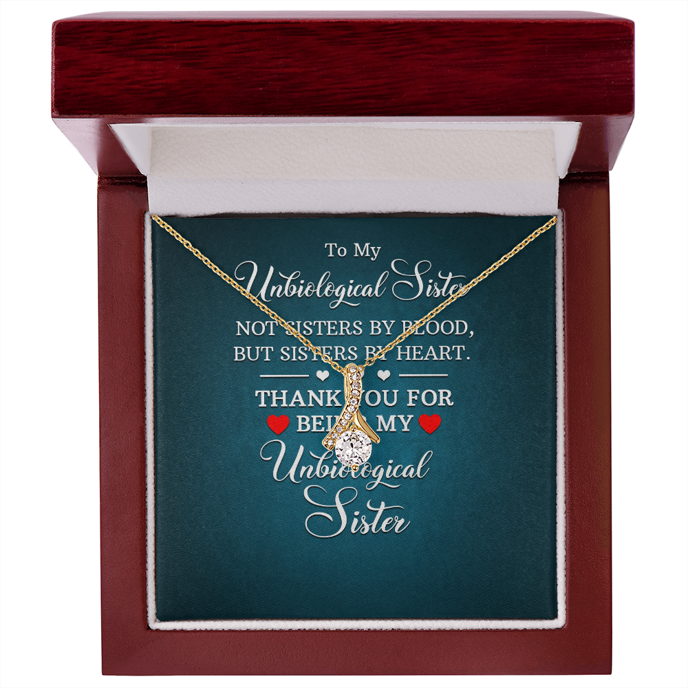 Alluring Beauty Necklace:To My Unbiological Sister