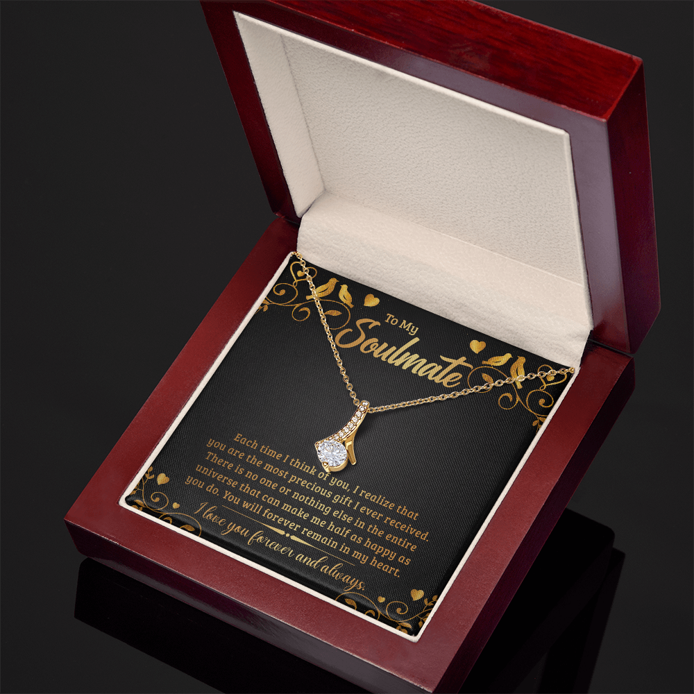 Alluring Beauty Necklace : I Love You Forever and Always