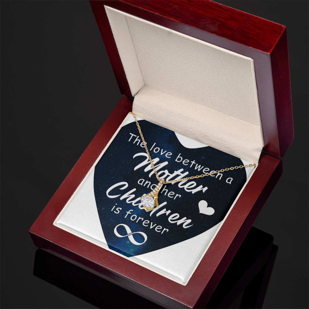 Alluring Beauty Necklace: The Love Between A Mother