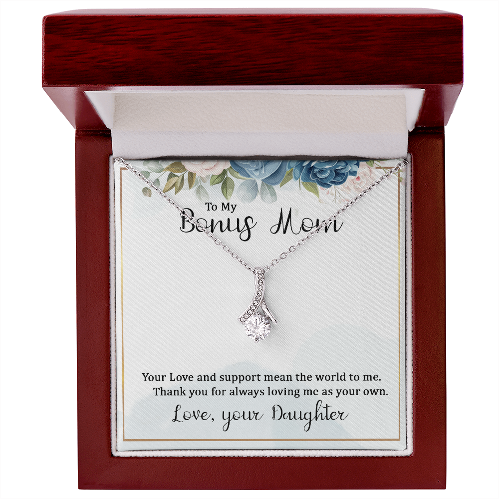 Alluring Beauty Necklace :To My Bonus Mom