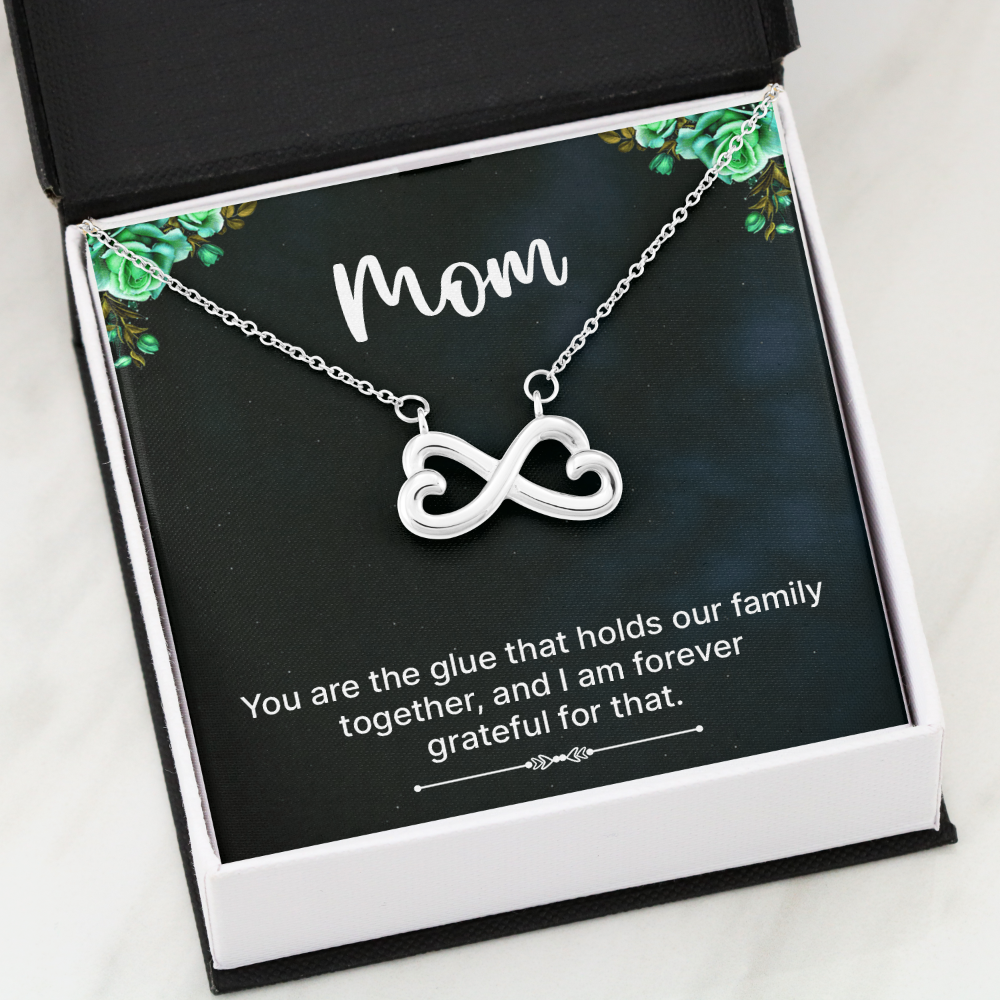 Endless Love Necklace : Mom- You Are The Glue