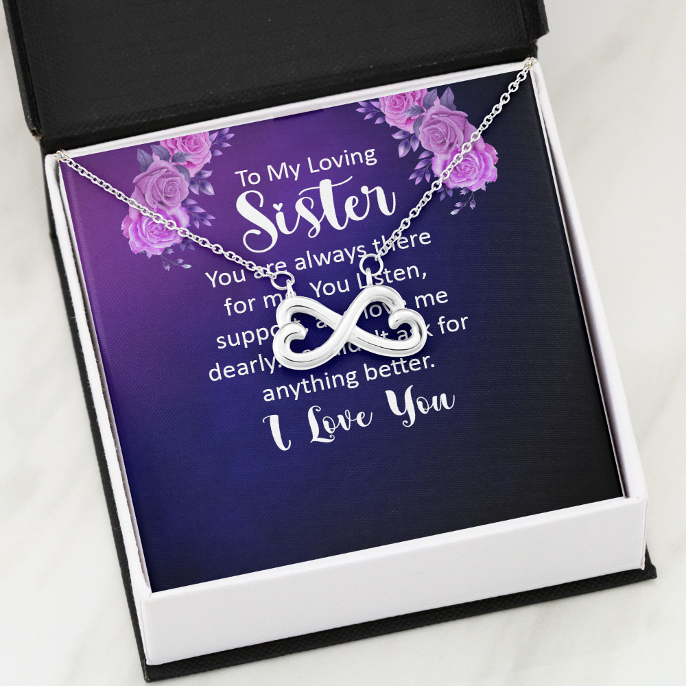 Endless Love Necklace : To My Loving Sister