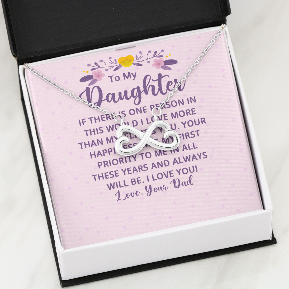 Endless Love Necklace:Daughter -Love Your Dad