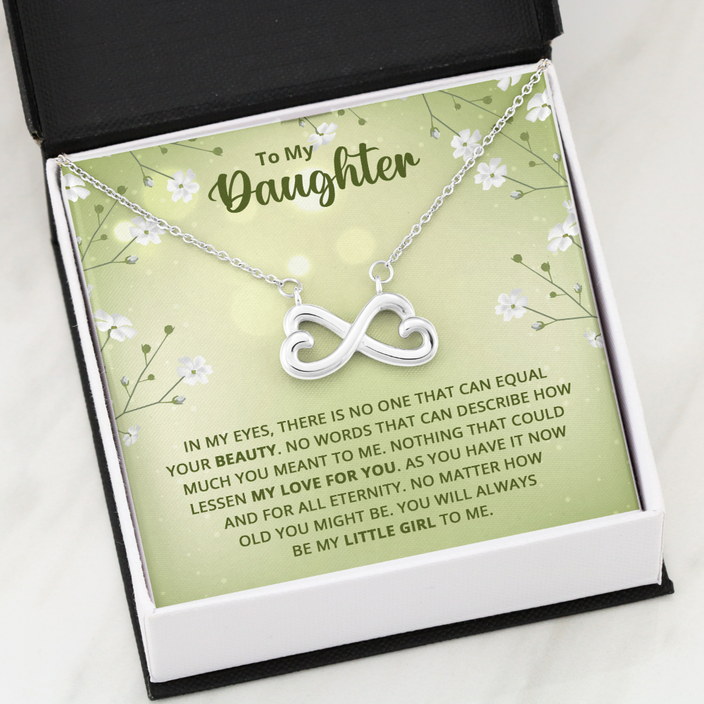 Endless Love Necklace: Daughter -In My Eyes My Little Girl