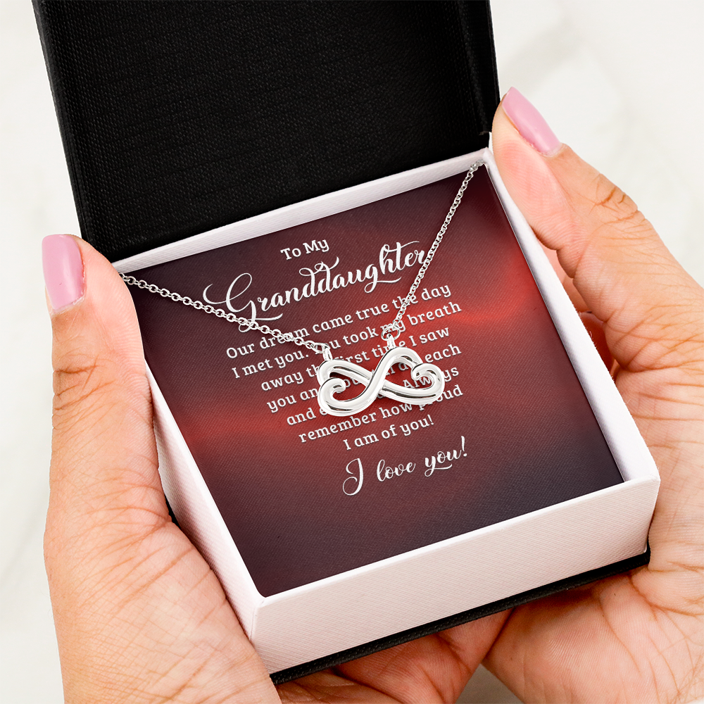 Endless Love Necklace:To My Granddaughter