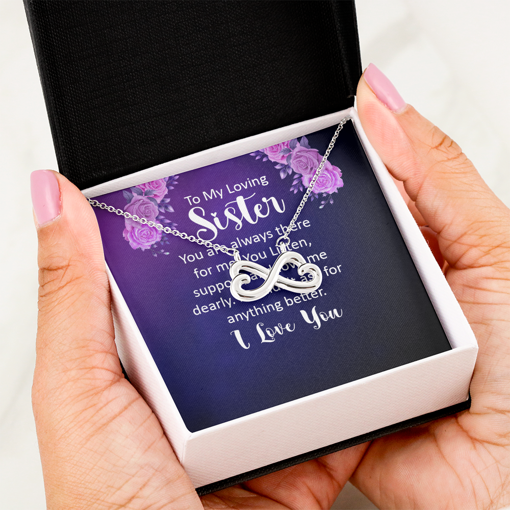 Endless Love Necklace : To My Loving Sister