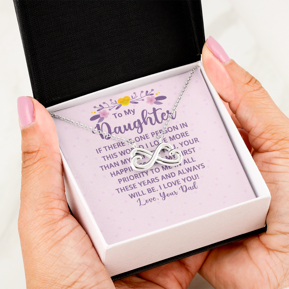 Endless Love Necklace:Daughter -Love Your Dad
