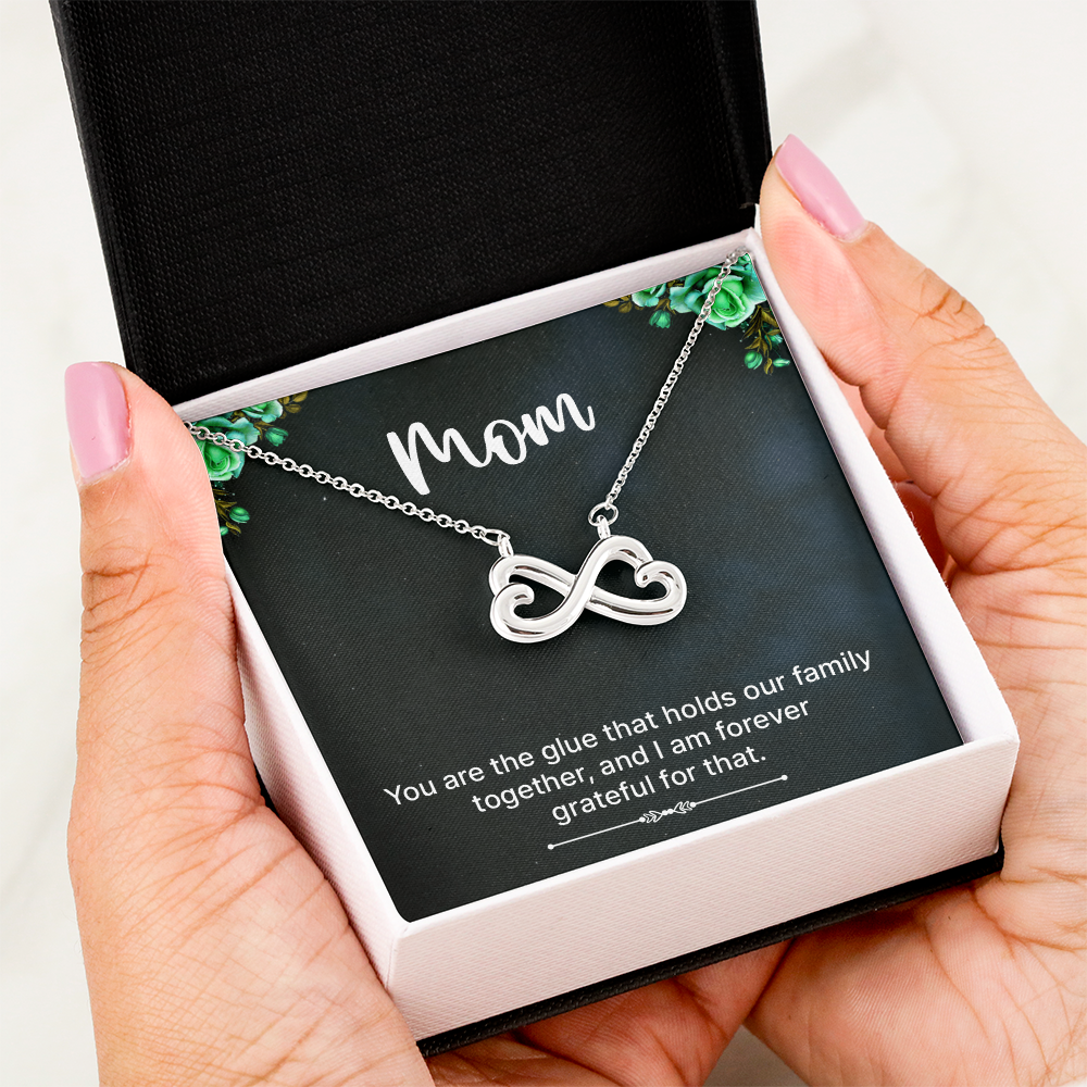 Endless Love Necklace : Mom- You Are The Glue