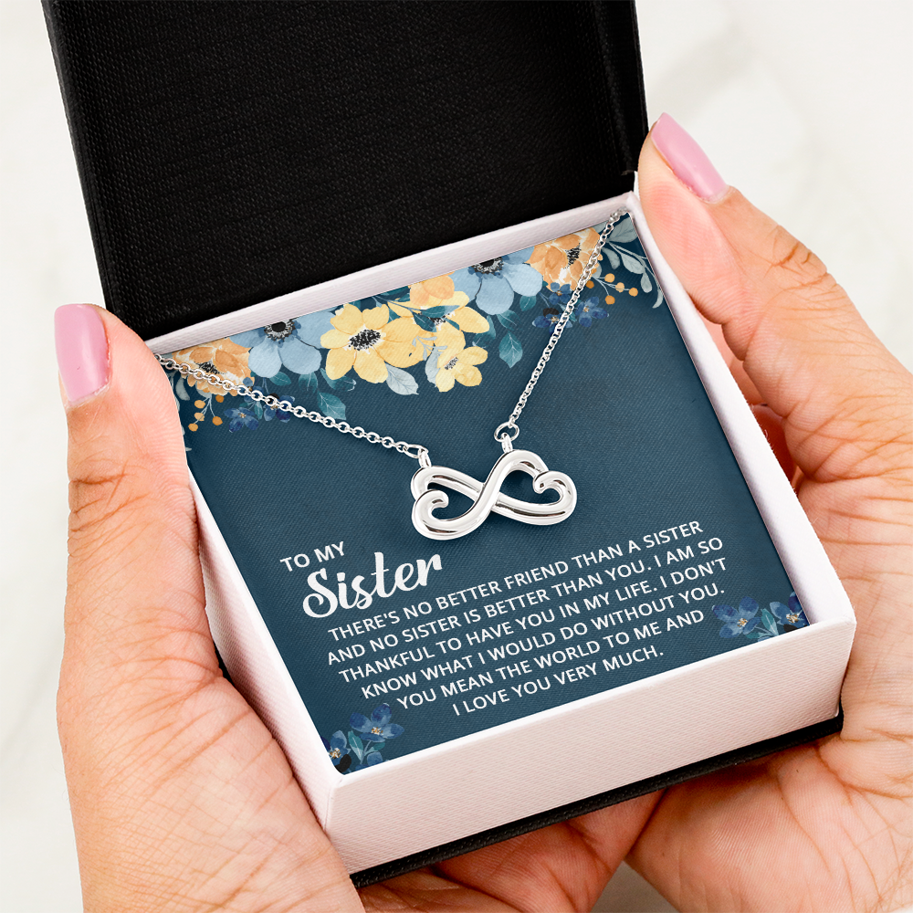 Endless Love Necklace:To My Sister