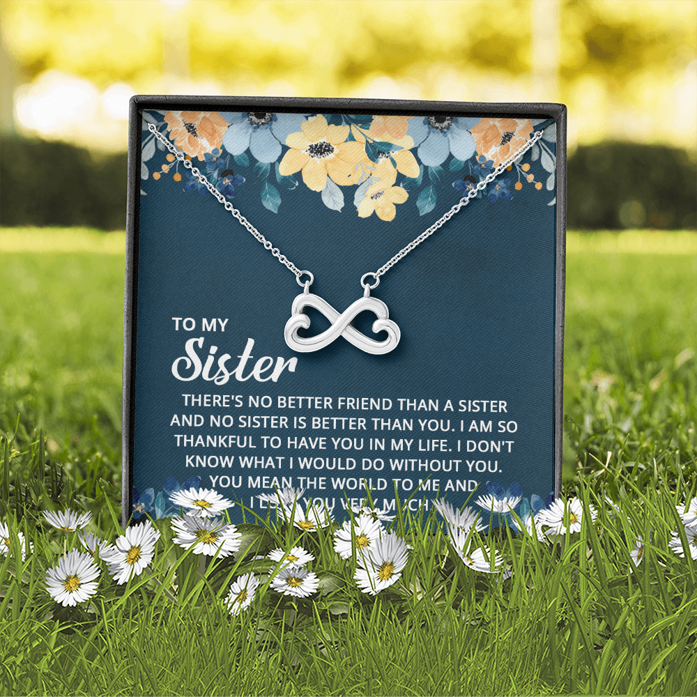 Endless Love Necklace:To My Sister
