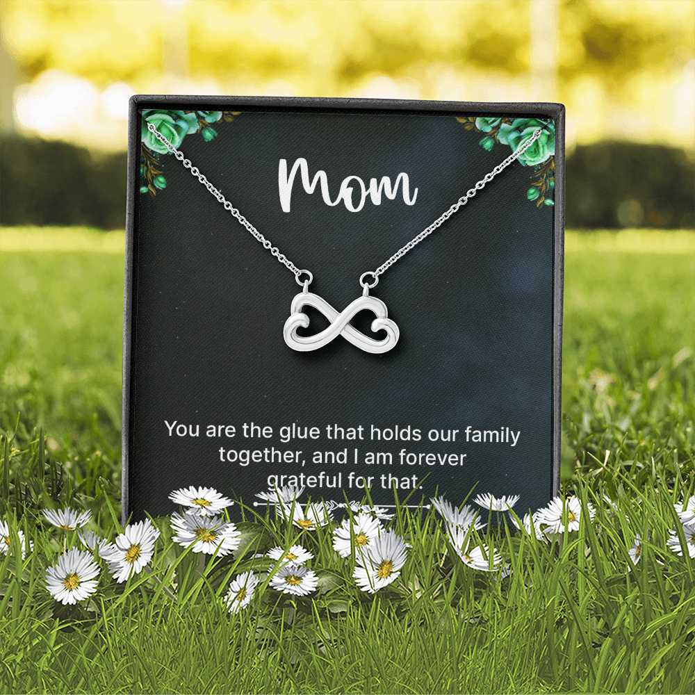 Endless Love Necklace : Mom- You Are The Glue