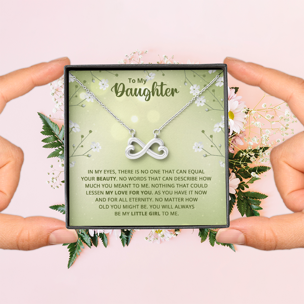 Endless Love Necklace: Daughter -In My Eyes My Little Girl