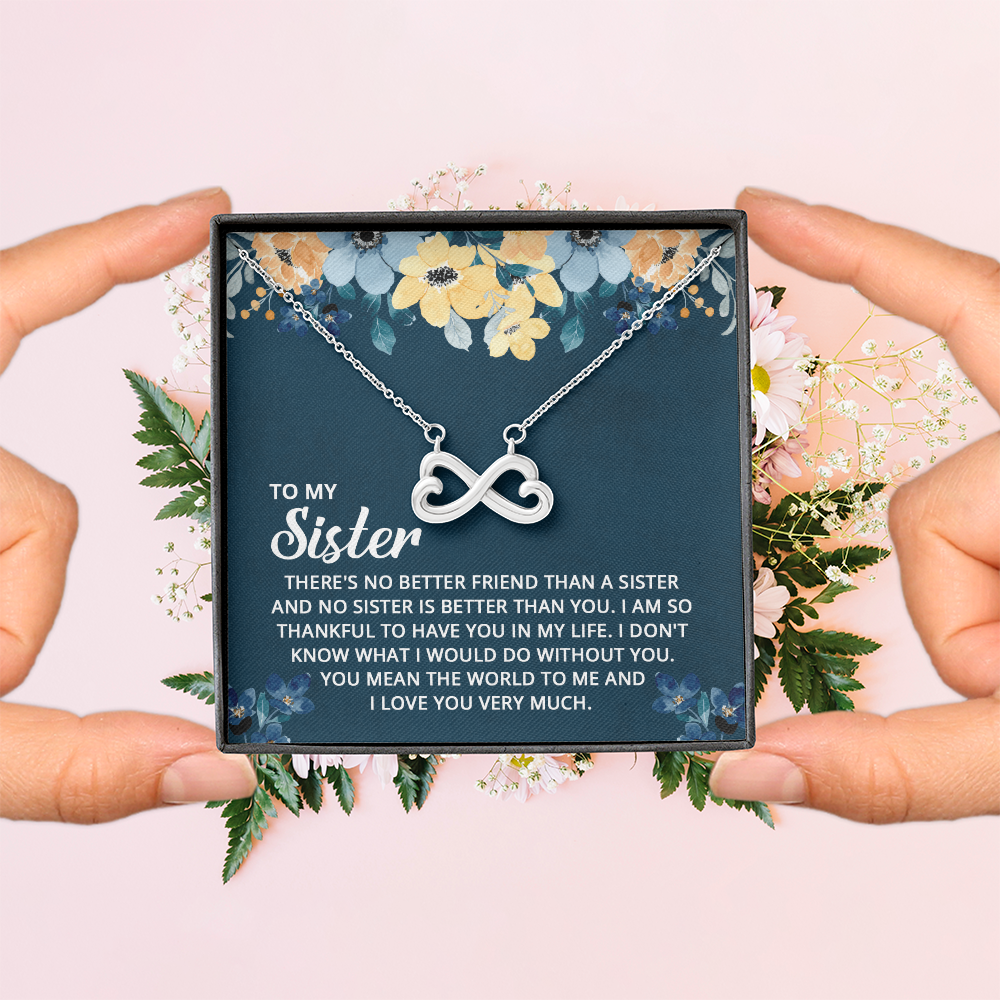 Endless Love Necklace:To My Sister