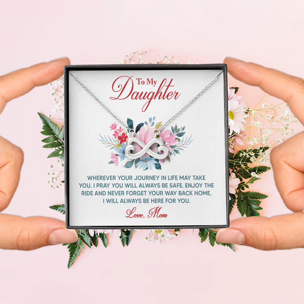 Endless Love Necklace: To My Daughter