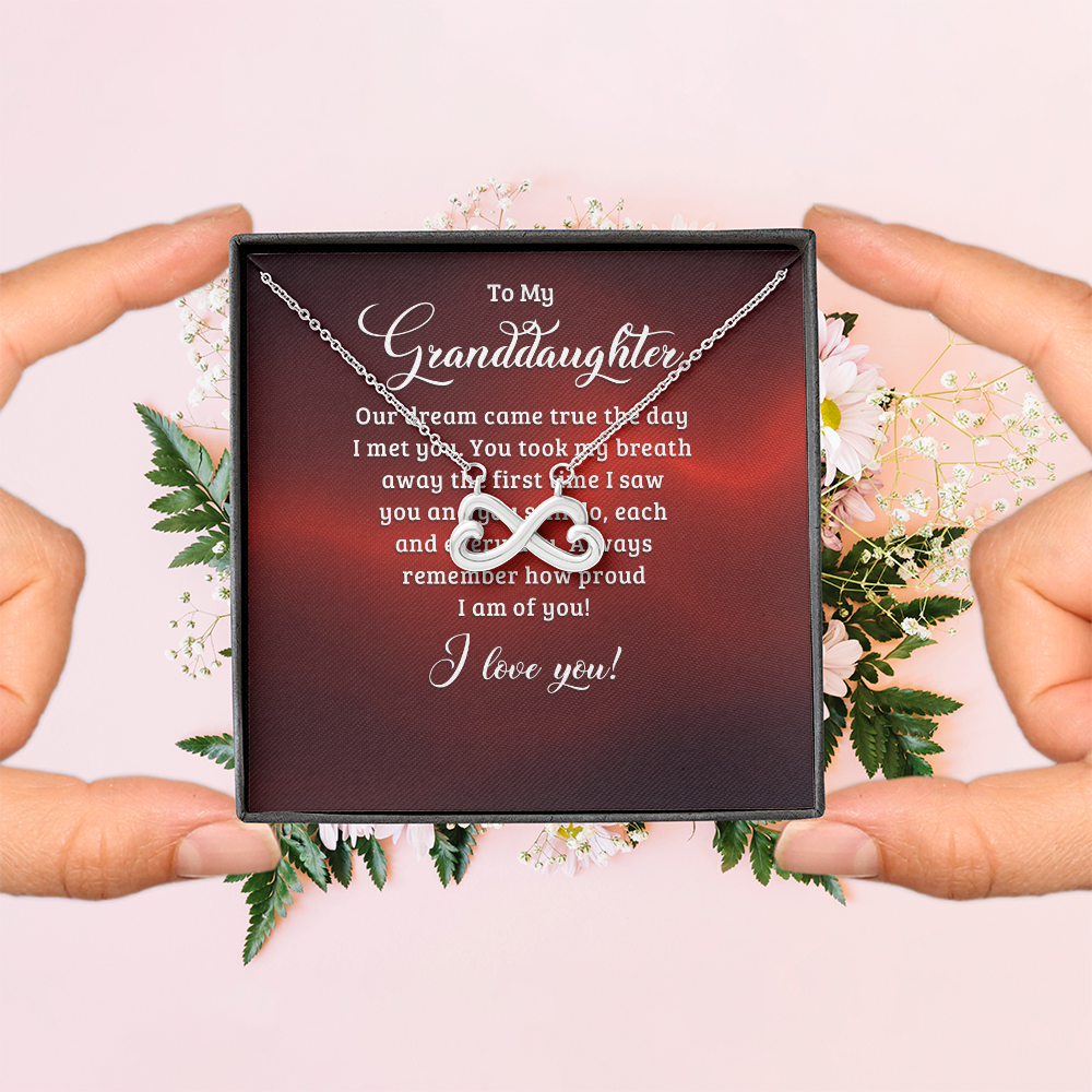 Endless Love Necklace:To My Granddaughter