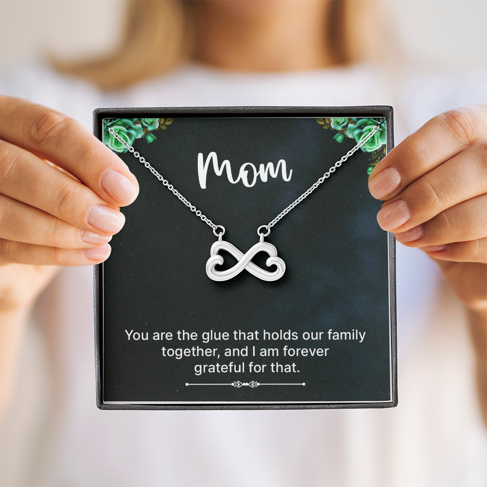 Endless Love Necklace : Mom- You Are The Glue