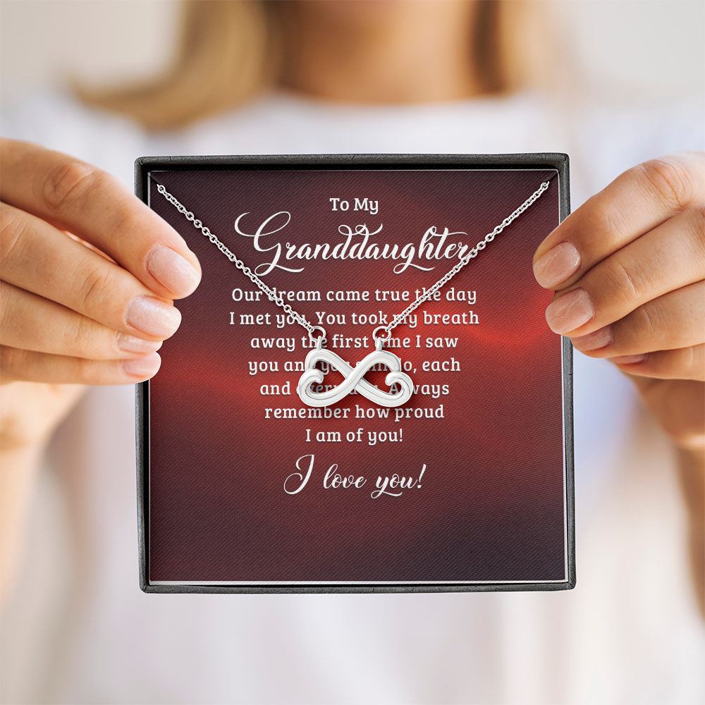 Endless Love Necklace:To My Granddaughter