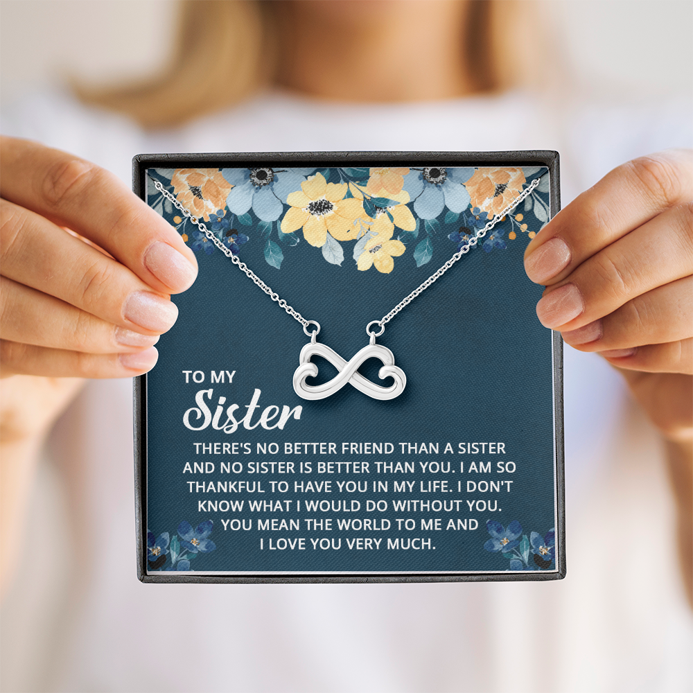 Endless Love Necklace:To My Sister