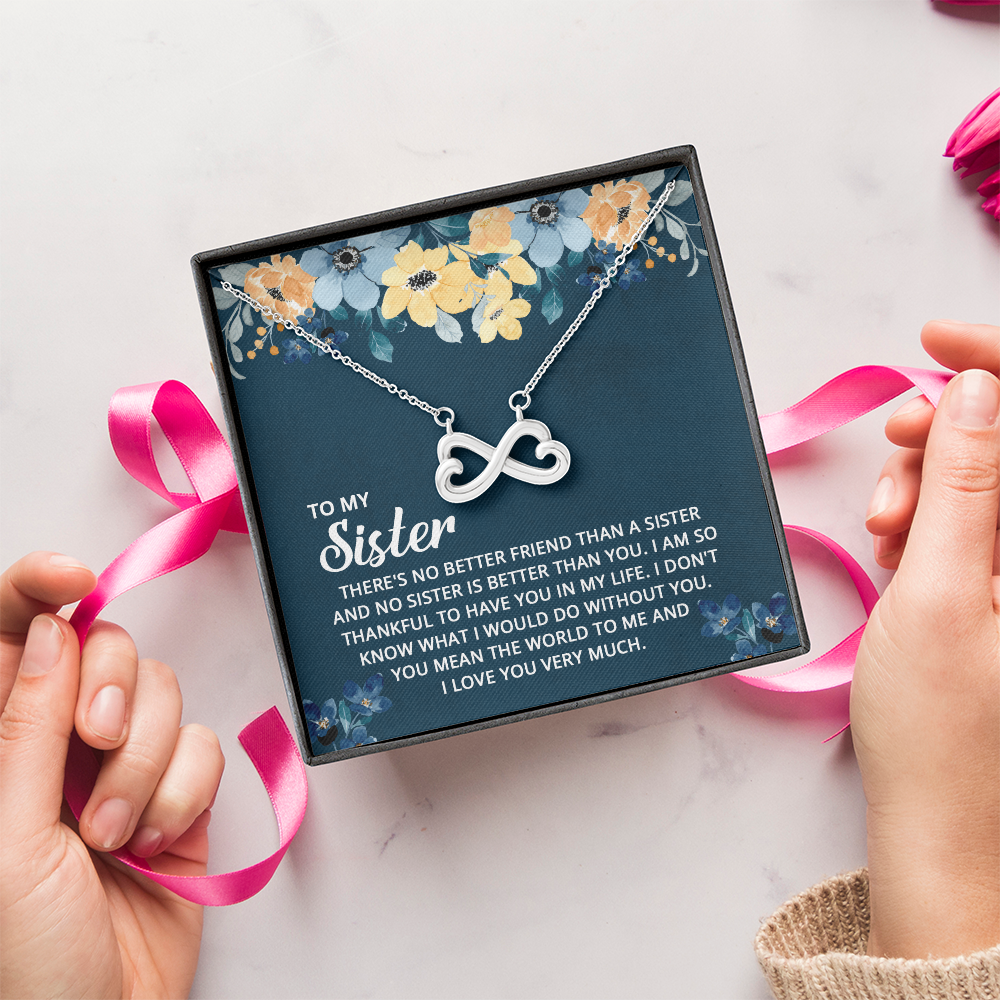 Endless Love Necklace:To My Sister