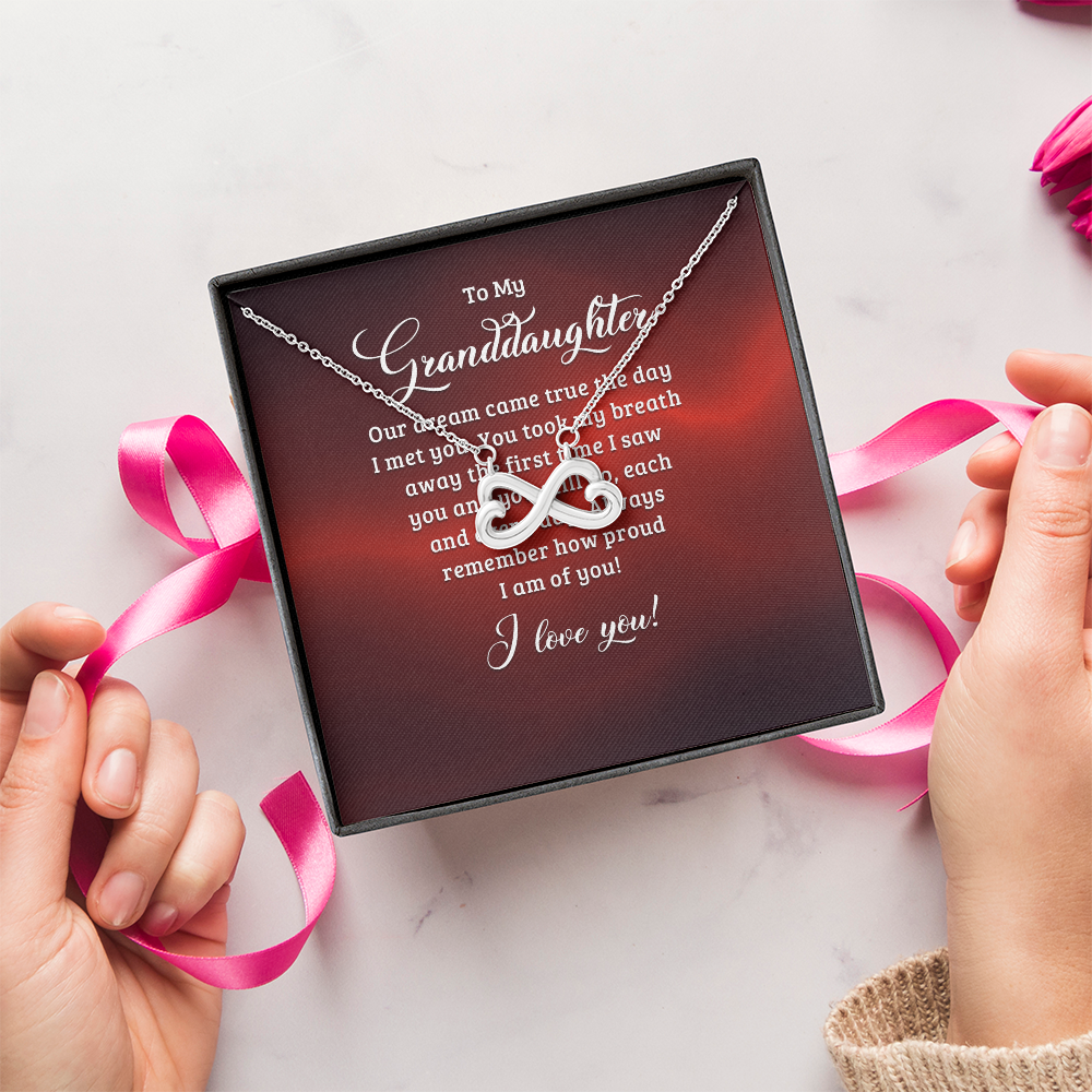 Endless Love Necklace:To My Granddaughter