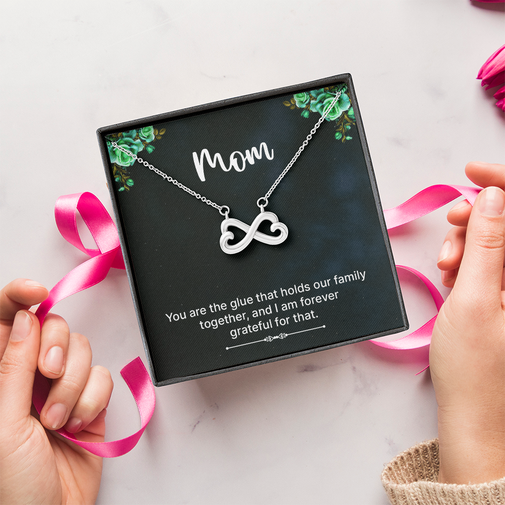 Endless Love Necklace : Mom- You Are The Glue