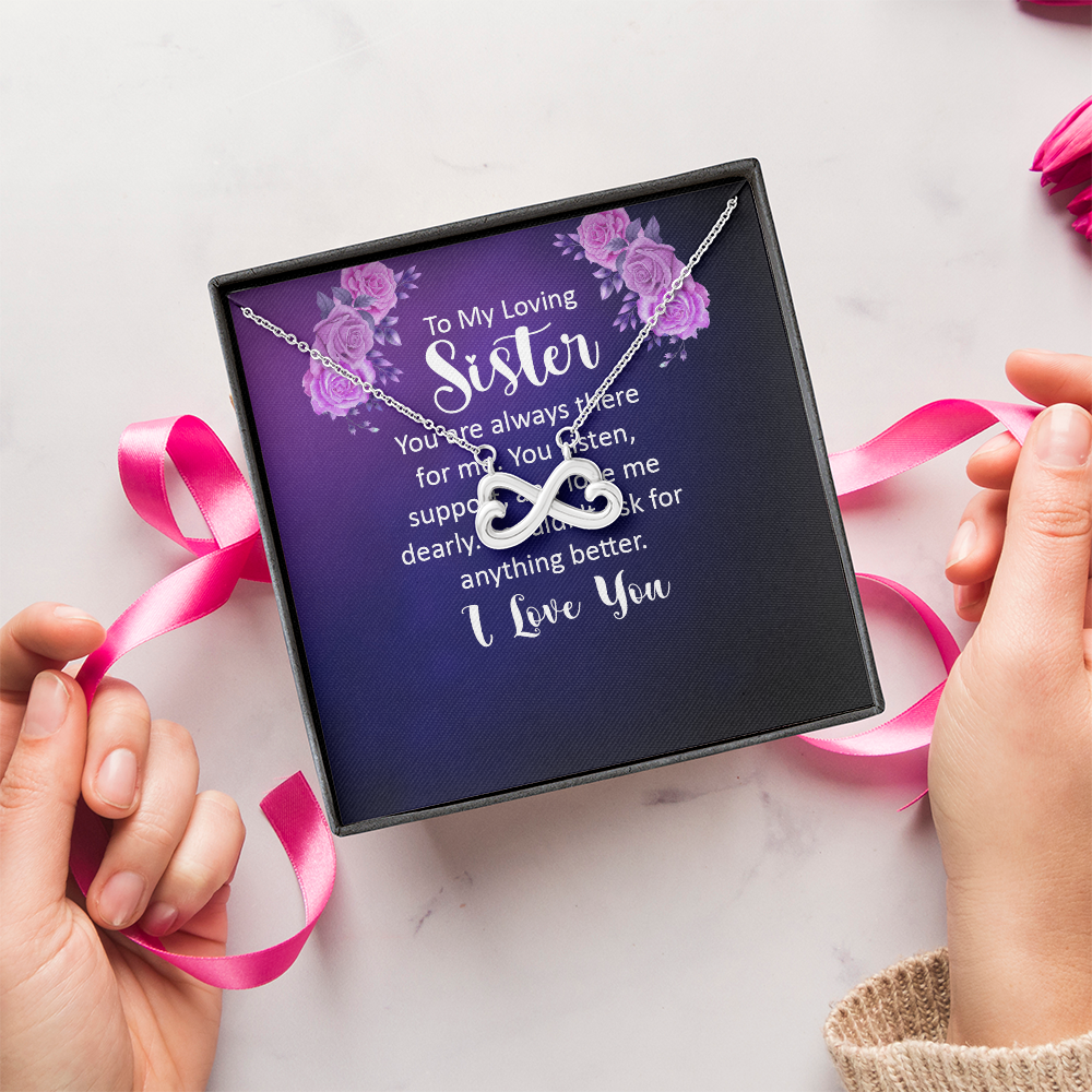 Endless Love Necklace : To My Loving Sister