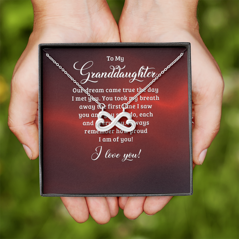 Endless Love Necklace:To My Granddaughter