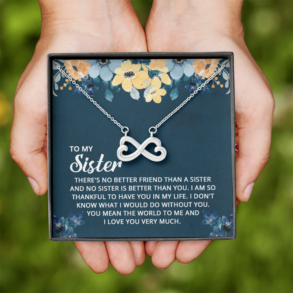 Endless Love Necklace:To My Sister
