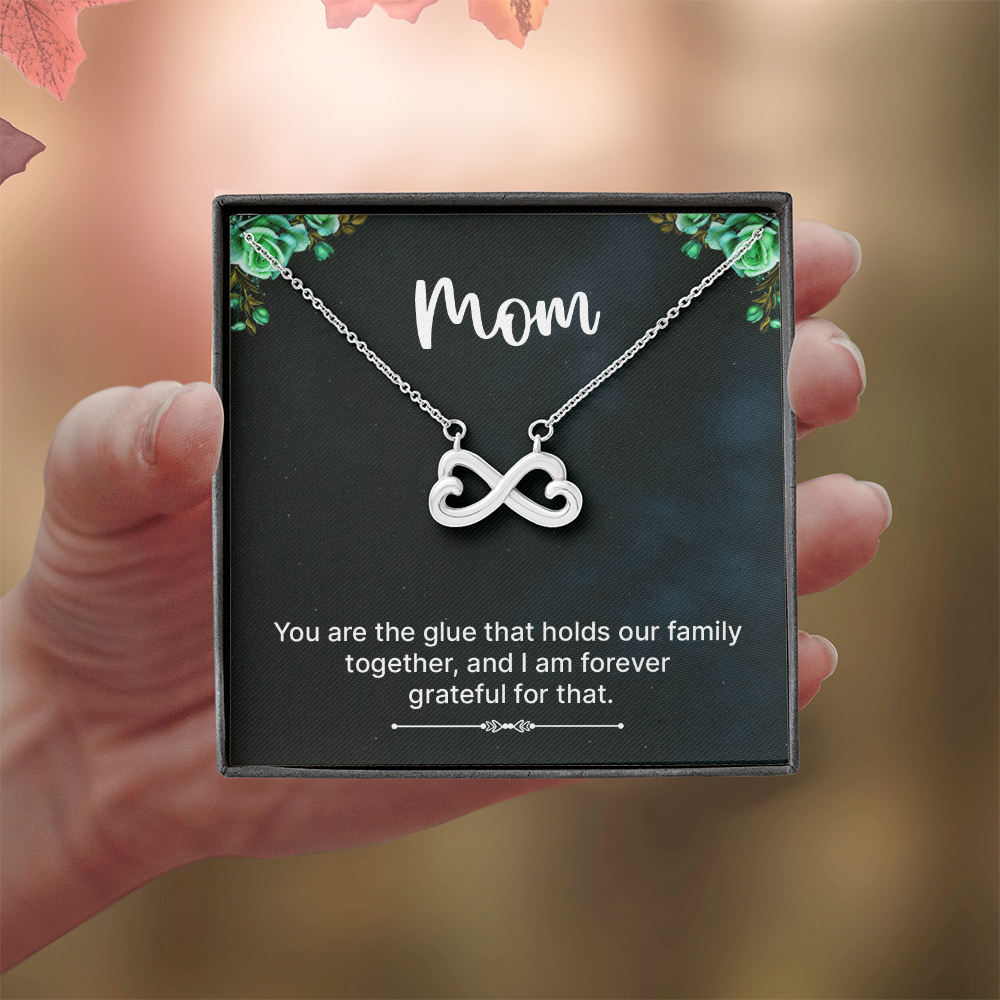 Endless Love Necklace : Mom- You Are The Glue
