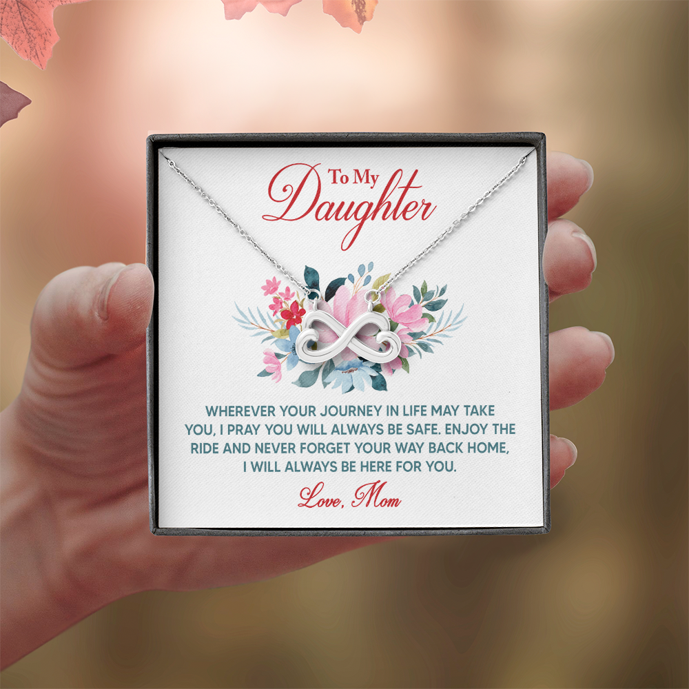 Endless Love Necklace: To My Daughter